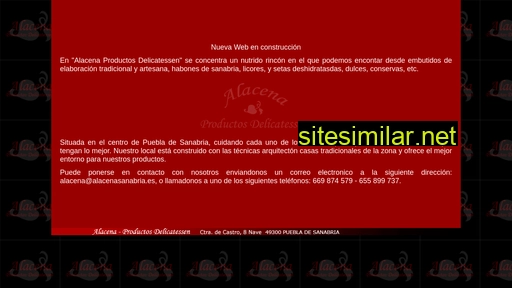 alacenasanabria.es alternative sites