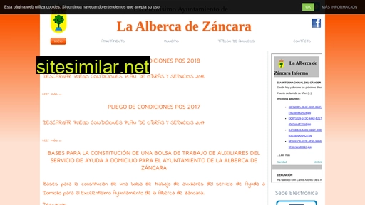 albercadezancara.es alternative sites