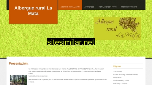 alberguerurallamata.es alternative sites