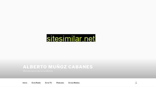 albertomunozcabanes.es alternative sites