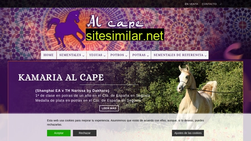 alcapearabians.es alternative sites