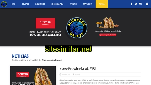 alcorconbasket.es alternative sites
