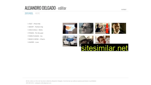 Alejandrodelgado similar sites