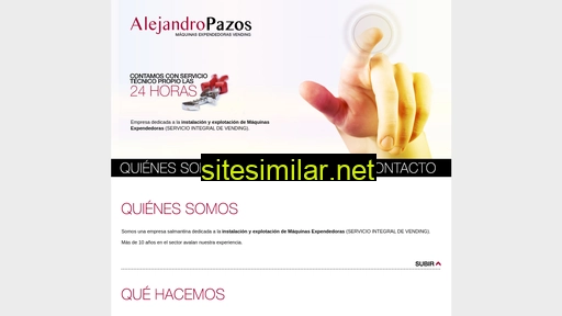 Alejandropazosvending similar sites