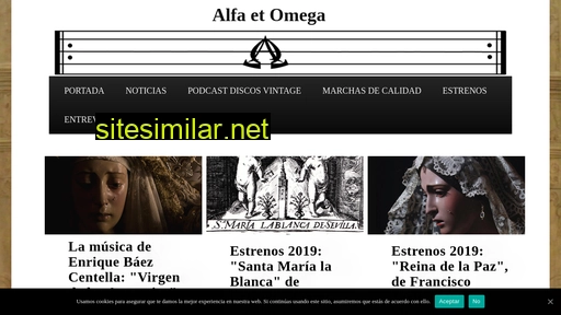 alfaetomega.es alternative sites