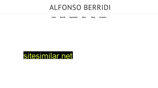 Alfonsoberridi similar sites