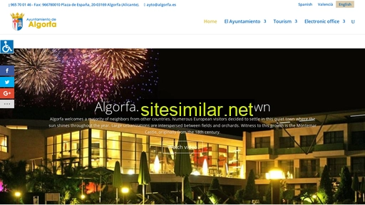 Algorfa similar sites