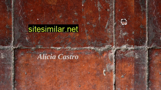 Aliciacastro similar sites