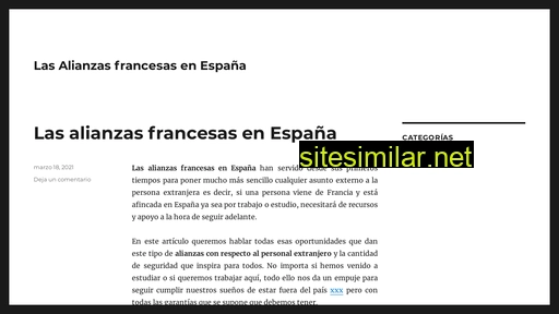 alliance-francaise.es alternative sites