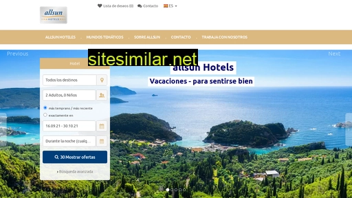 allsun-hotels.es alternative sites