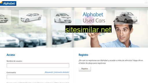 alphabet-used-cars.es alternative sites