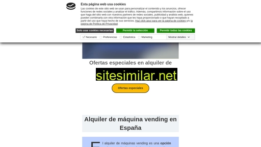 alquilerdemaquinavending.es alternative sites