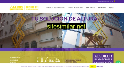 alromaquinaria.es alternative sites