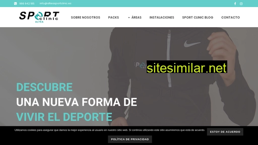 alteasportclinic.es alternative sites