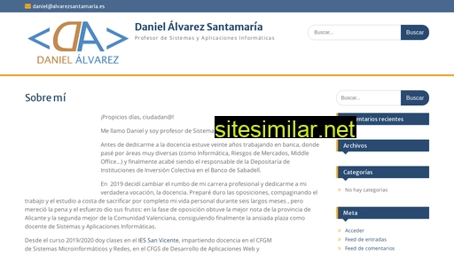 alvarezsantamaria.es alternative sites