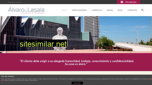 alvarolasala.es alternative sites