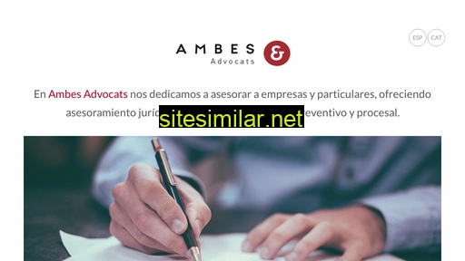 ambes-bcn.es alternative sites