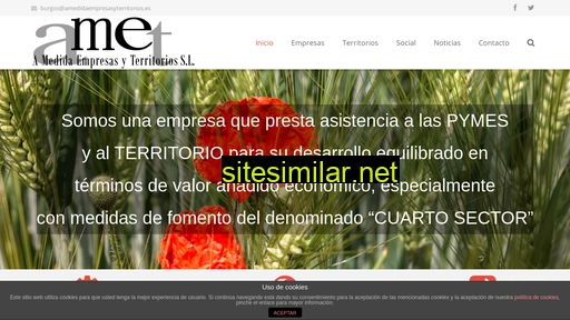 amedidaempresasyterritorios.es alternative sites