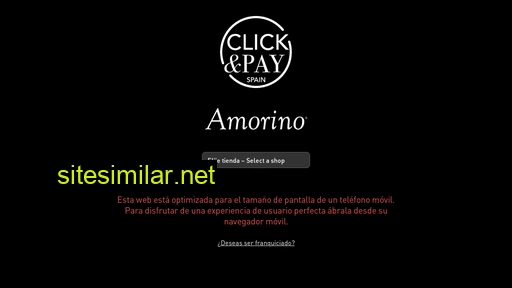 amorino.es alternative sites