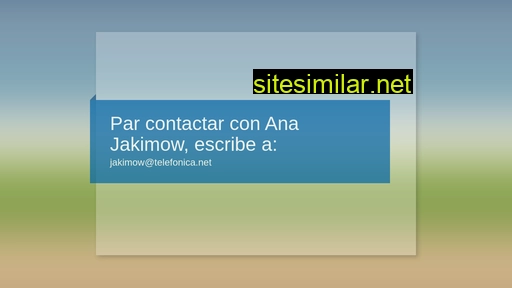 anajakimow.es alternative sites