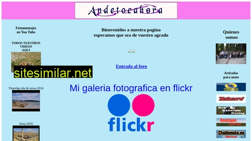 andetocahora.es alternative sites