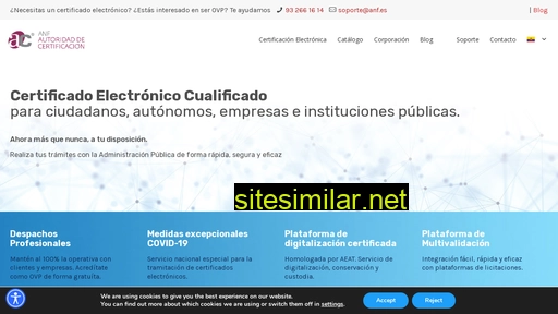 anf.es alternative sites