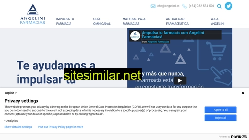 angelinifarmacias.es alternative sites