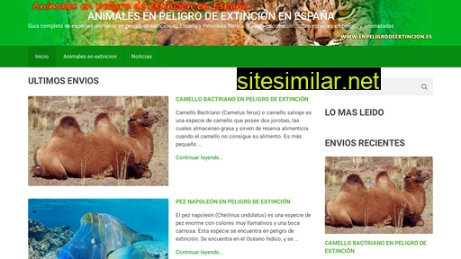 animalesenextincion.es alternative sites