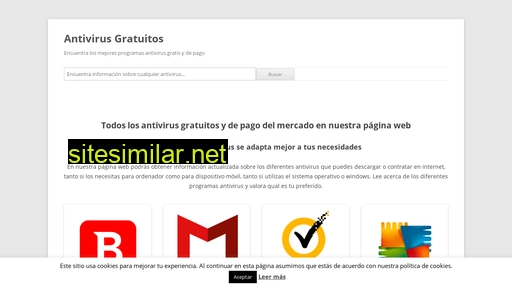 antivirus-gratuito.es alternative sites