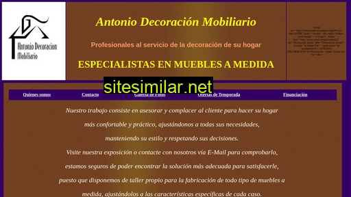 antoniodecoracion.es alternative sites
