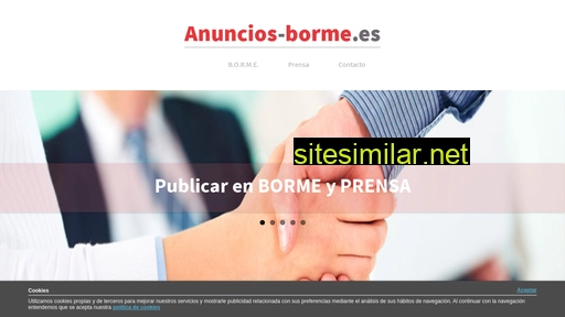 anuncios-borme.es alternative sites