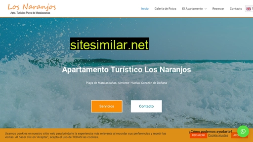 apartamentolosnaranjos.es alternative sites