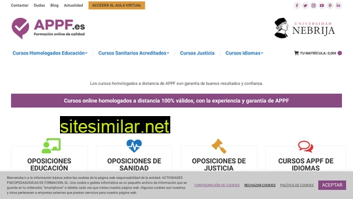 appf.edu.es alternative sites