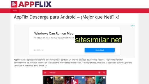 appflix.es alternative sites
