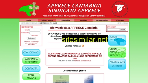 apprece-cant.es alternative sites