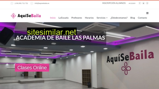 aquisebaila.es alternative sites