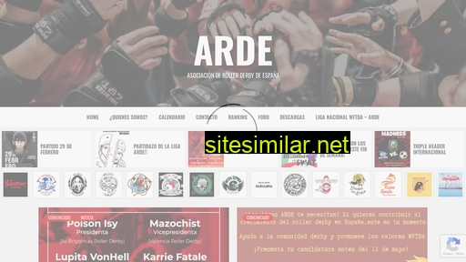 arderollerderby.es alternative sites