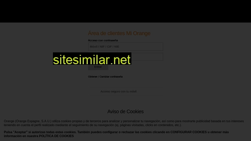 areaclientes.orange.es alternative sites