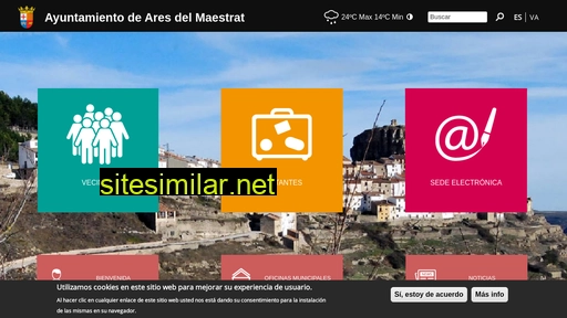 aresdelmaestrat.es alternative sites