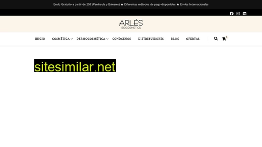 arlesbiocosmetics.es alternative sites