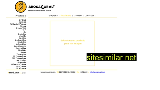 arosacoral.es alternative sites
