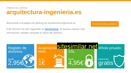 arquitectura-ingenieria.es alternative sites
