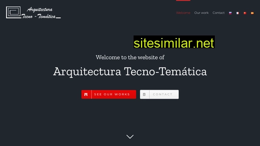 arquitecturatecnotematica.es alternative sites