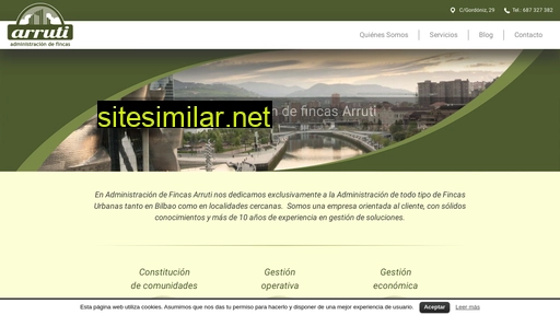 arrutibilbao.es alternative sites