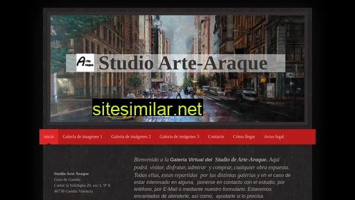 arte-araque.es alternative sites