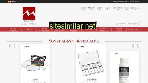 artemiranda.es alternative sites