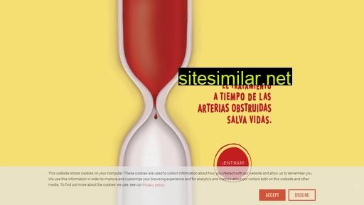 arteriassanas.es alternative sites
