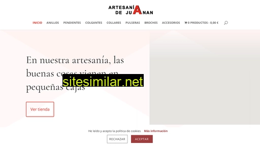 artesaniadejuanan.es alternative sites