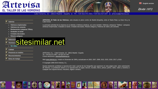 artevisa.es alternative sites
