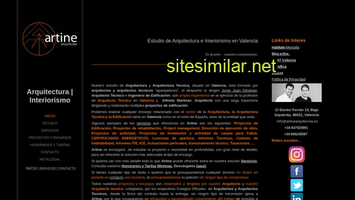 artinearquitecnia.es alternative sites